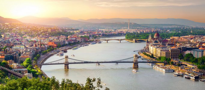 PREMIUM - Panorama Dunaje - k dunajským kataraktům (Flora)